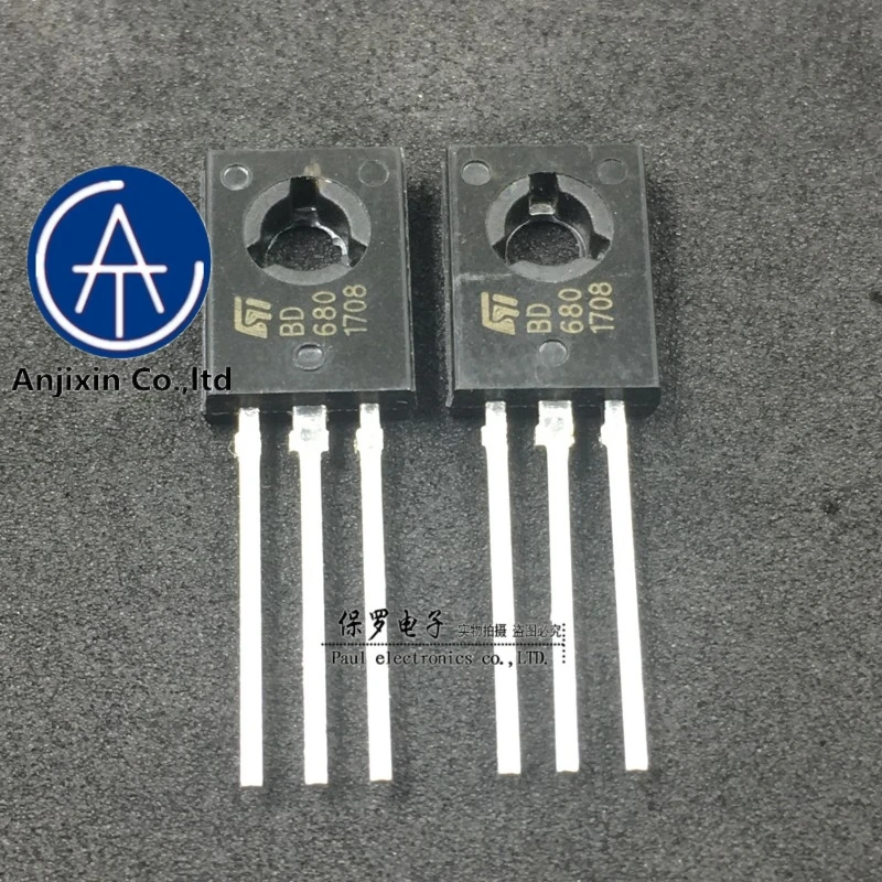 10Pcs 100% Originele Nieuwe Darlington Power Transistor BD680 BD680A Om-126 Real Voorraad