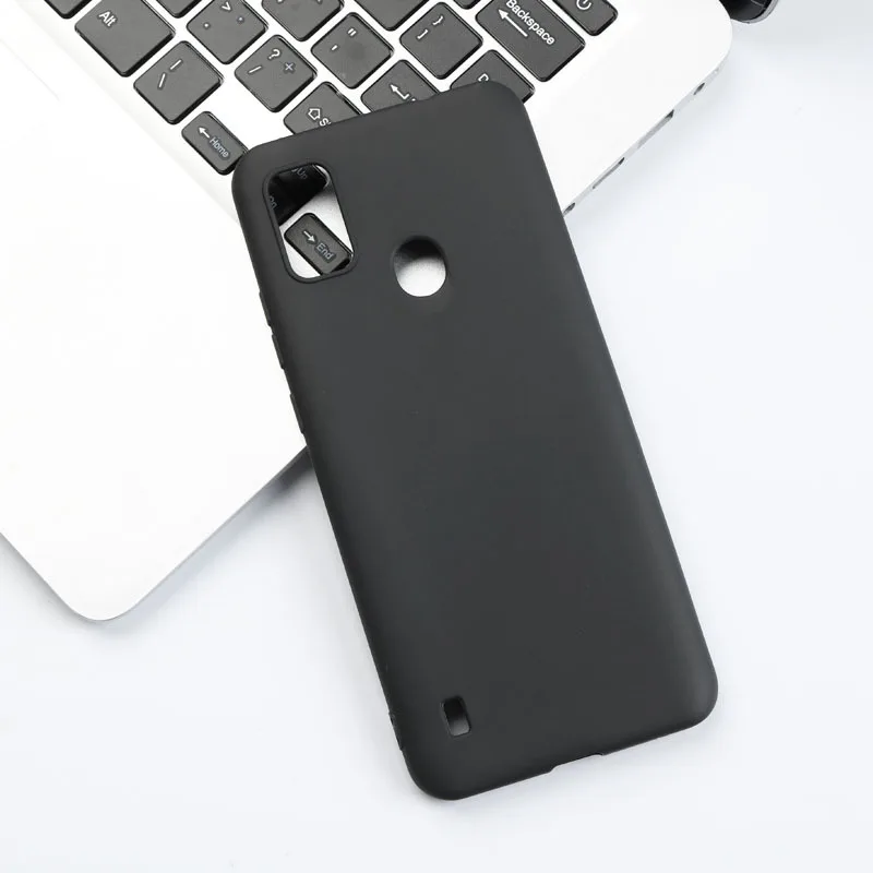 

Black Soft Silicone Funda ZTE Blade A51 Case Soft TPU Good Quality Coque For ZTE Blade A51 A51P Cover