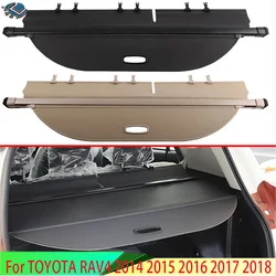 アルミキャンバスリアカーゴカバー,トヨタrav4 2014 2015 2016 2017 2018,トランクスクリーンプライバシーシールド,アクセサリー