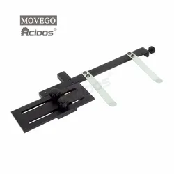 MOVEGO Leather Stamping Table Position Ruler  Fixture fit to 4th RCIDOS Stamping Machine only