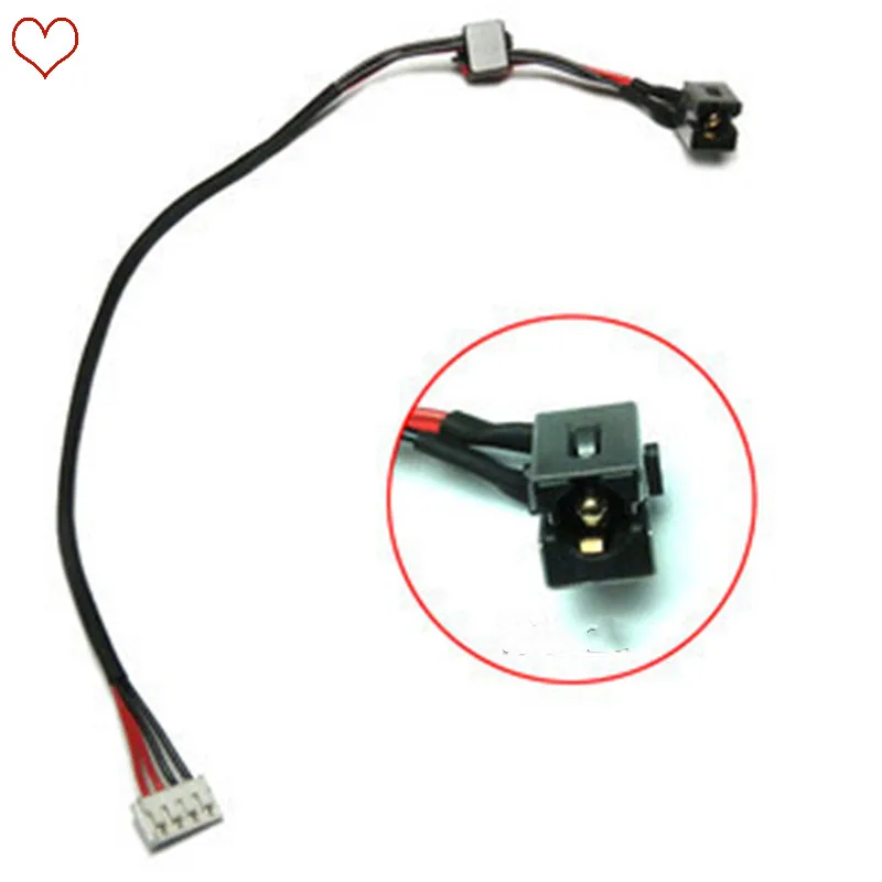 

New Laptop DC Jack Cable Charging Connector Port Socket Wire Cord For Lenovo G470 G475 G570 G575