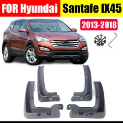 Mud flaps For Hyundai Santafe IX45 Mudguards Fender Santafe Mud flap Splash Guard Fenders Accessories Front Rear 4 pcs