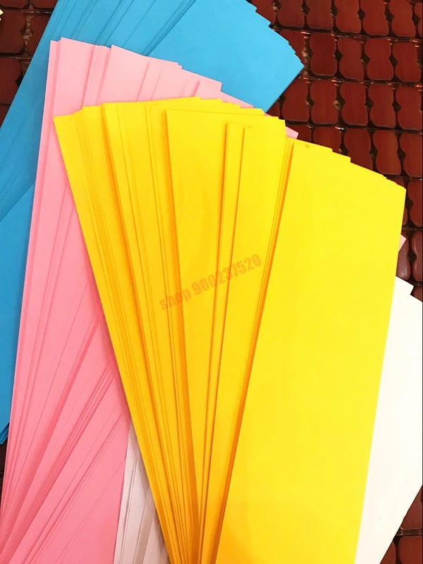 Taoist supplies, pictorial paper, good yellow paper, blank pictorial paper, blank Rune paper, seven color red yellow blue powder