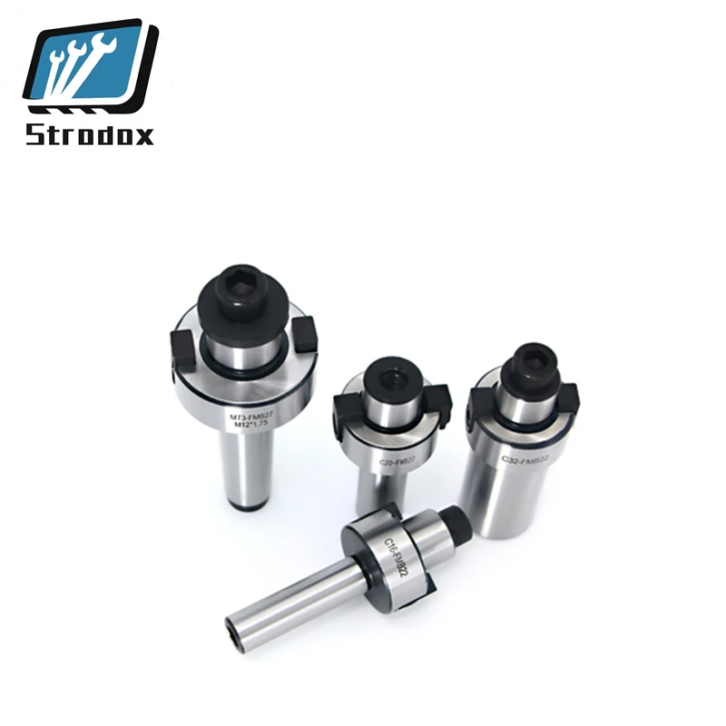 หัวตัดก้าน C12 C20 C25 C32 FMB22 FMB27 FMB32ตรง Shank FMB Face มิลลิ่ง Shank CNC เครื่องมือ