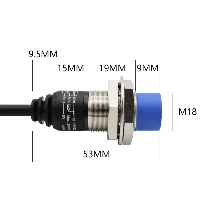 South Korea Autonics proximity switch PRD18-14DN long-distance induction sensor 14MM PRD18 14DN