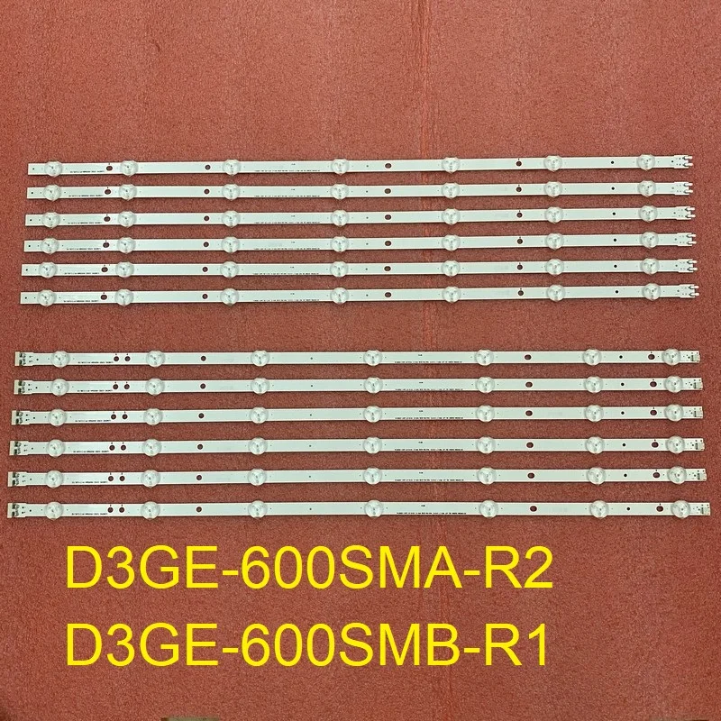 12 шт./компл. светодиодная лента для подсветки телевизора UN60J6200AF UN60FH6003AF UN60H6203AF UN60H6203AG UN60FH6003AG BN96-29074A 29075A