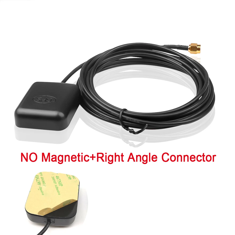 Meter Cable Car Gps Antenna SMA Connector with 90 Degree connector Gps Receiver Auto Aerial Adapter for Car Navigation Player D