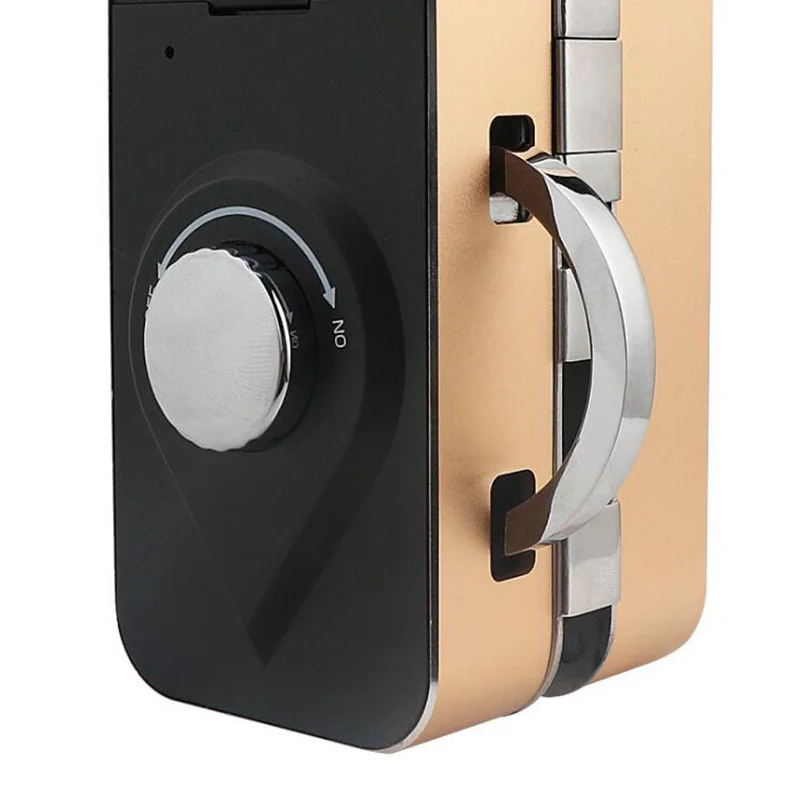 Smart Sliding Gate Lock Glass door Biometric Fingerprint lock Code Card Doorbell Office/Store Swing gate lock