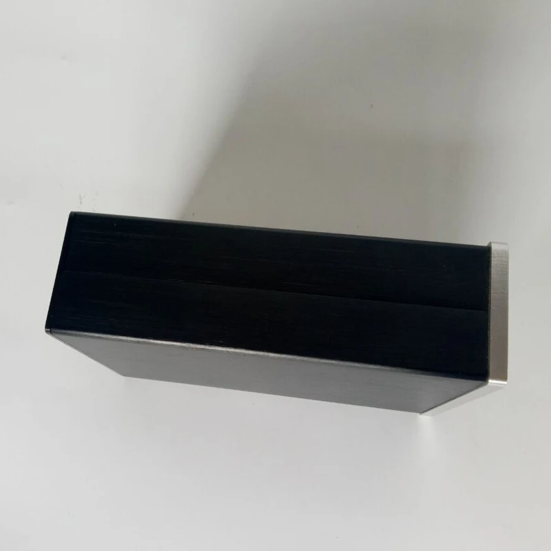 لتقوم بها بنفسك جميع الألومنيوم مكبر كهربائي هيكل صغير 1050 فك حالة السلطة قذيفة صندوق الصوت مكبر للصوت الضميمة 102*50*148 مللي متر