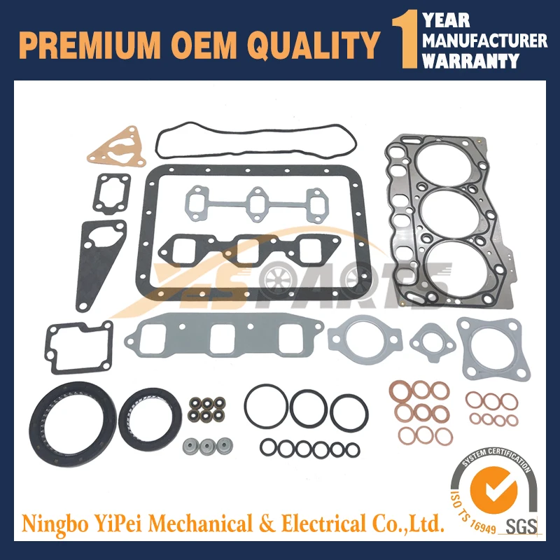 

Full gasket set kit for Yanmar engine 3TNE68 3D68 3D68E