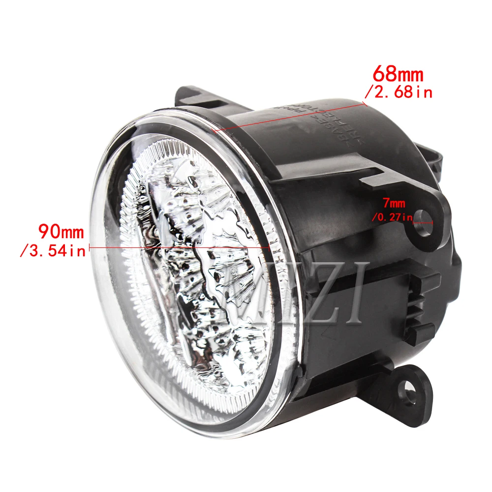 2pcs Front LED Fog Light Driving Lamps For Nissan XTerra 2005-2011 2012 2013 2014 2015 Headlights Replacement Car Accsesories