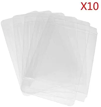 Ruitroliker 10pcs Clear Box Case Sleeve Protector for FC Games Japan version