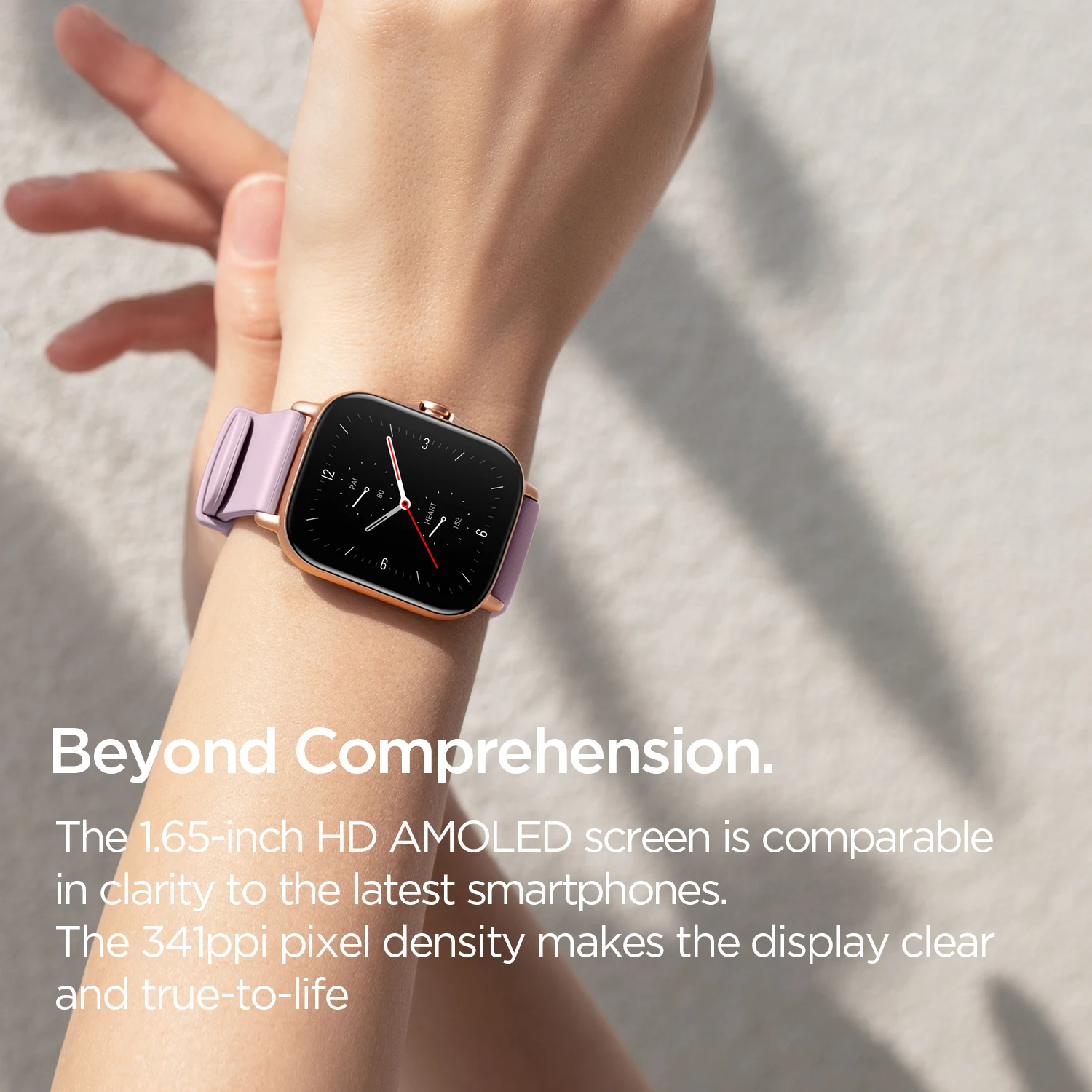 Amazfit 알렉사 내장 스마트워치, 리퍼브 GTS 2e, 5 ATM 긴 배터리 수명, 24H 90 스포츠 모드 스마트 워치, 안드로이드 iOS용