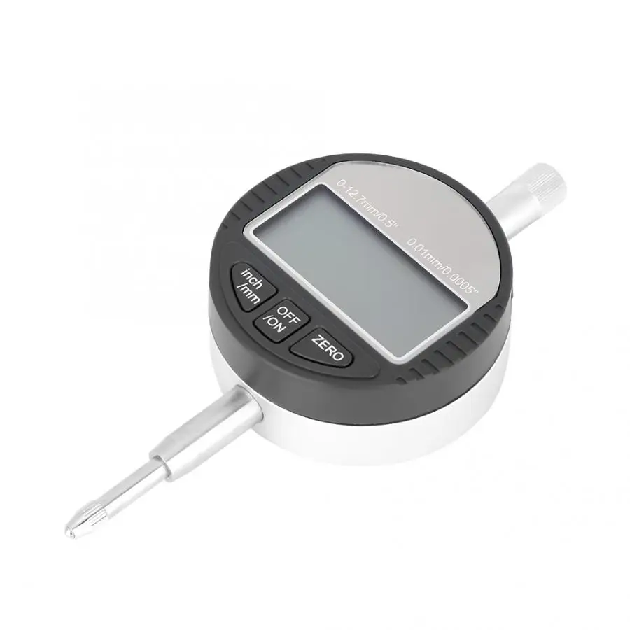 Dial Indicator Digital Digital Probe Indicator Gauge 0-12.7mm/0.5'' Clock DTI 0.01mm/0.0005'' digital comparator watch