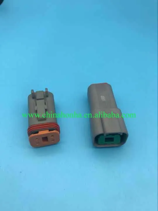 

free shipping Deutsch Connectors 4 Pin DT04-4P DT06-4S Automobile waterproof wire electrical connector plug 22-16AWG