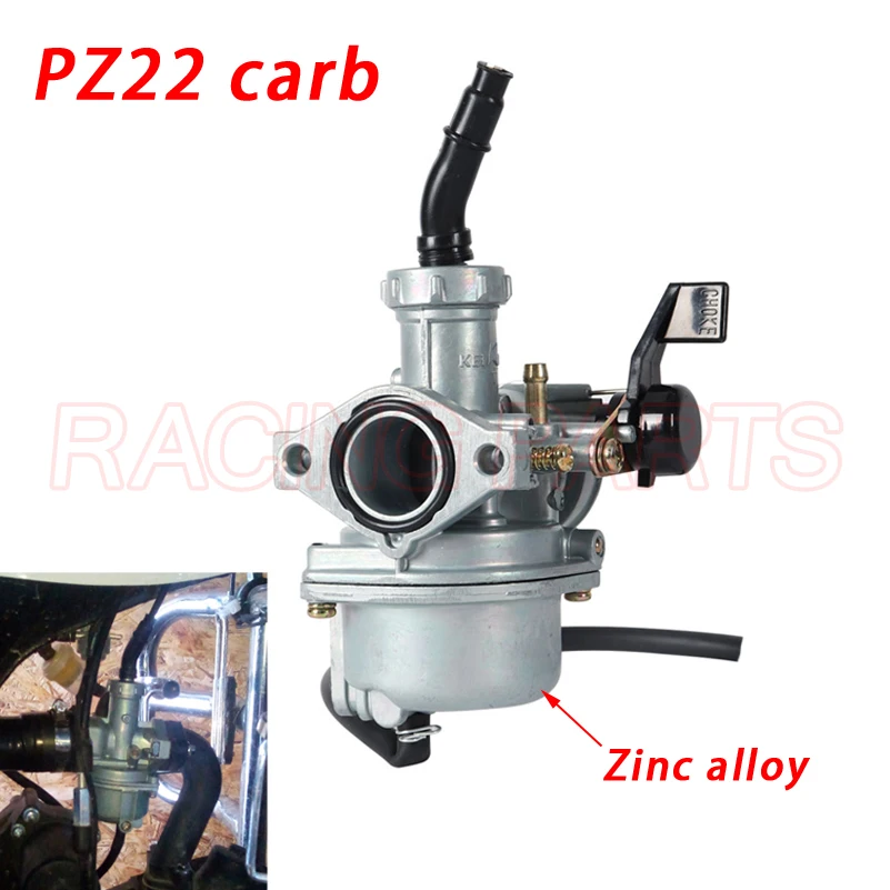 

Motorcycle PZ22 22mm Carburetor For Keihin 125cc KAYO Apollo Bosuer xmotos Kandi dirt/pit bikes monkey bikes ATV