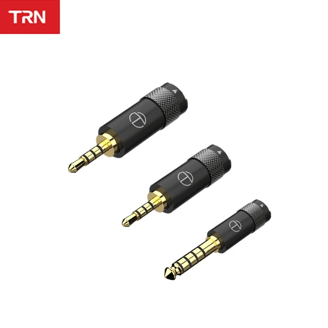 Trn-交換可能なオーディオプラグ,3.5mm,4.4mm,2.5mm - AliExpress 44