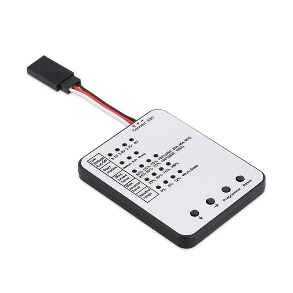 RC Car Program Card SURPASS HOBBY LED Programming Card for RC Car 25A/35A/45A/60A/80A/120A/150A Brushless ESC