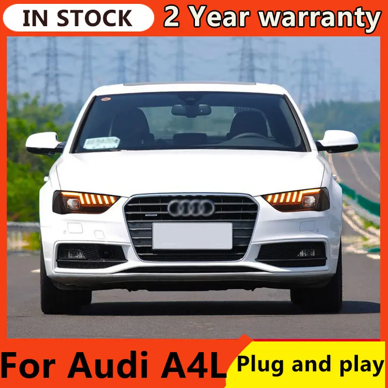 

for Audi A4L Headlight 13-16 modified full LED Headlights A4L lamp LED daytime running light