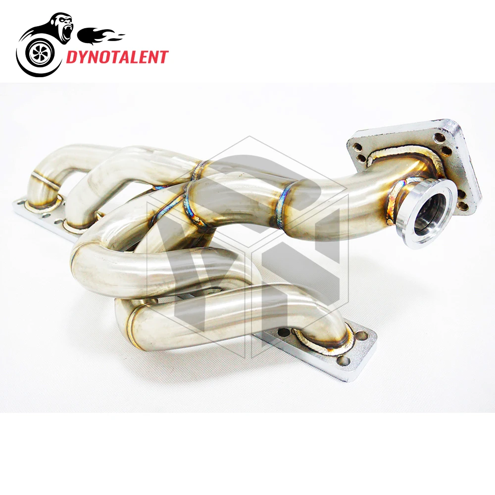 

DYN RACING 3.0mm Thick TOP MOUNT T3T4 Flange 42mm OD Exhaust Manifold For E36 M50 M52 S50 S52 E36 E39 1999-2001