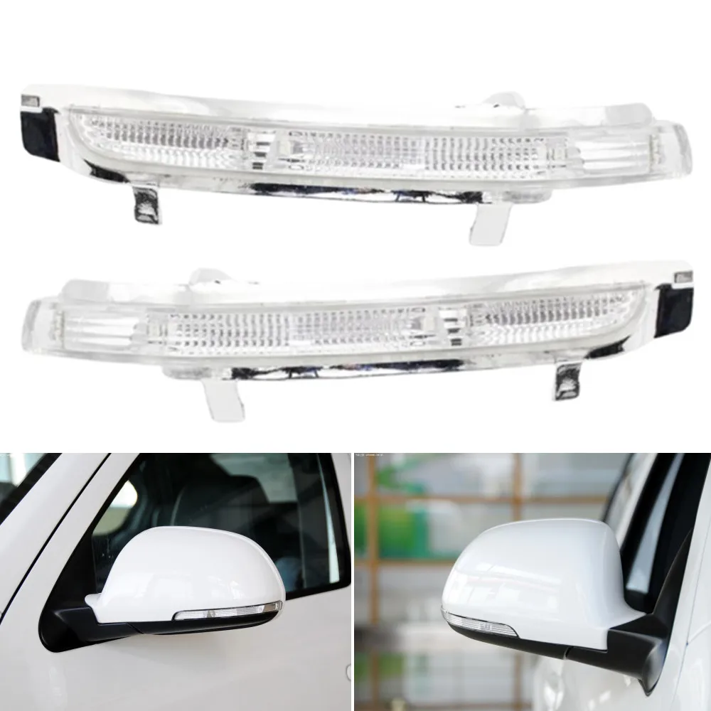 

1 Pair 12V LED Rearview Mirror Turn Signal Lights For Skoda Octavia A5 A6 2009 2010 2011 2012 2013 Side Direction Indicator Lamp