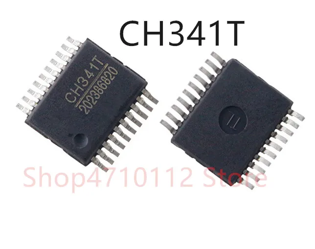 Free Shipping  10PCS/LOT NEW CH341T CH341 SSOP-20