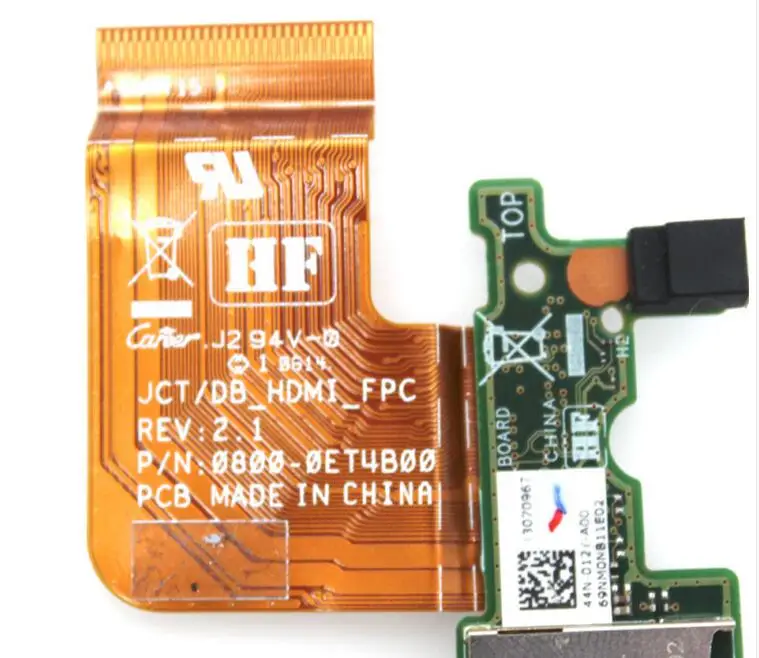 Micro USB Charger & HDMI Port IO Board FOR DELL Venue 11 Pro 5130 7130 7139 T0G7001 R26KY 0R26KY Memory Card Board Replacement