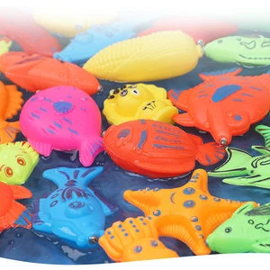 Set of children's fishing toy with magnetic rod and fish, inflatable pool, outdoor sports toys for children, Baby Water Play 10 Main Sales Inflatable Toys - №10