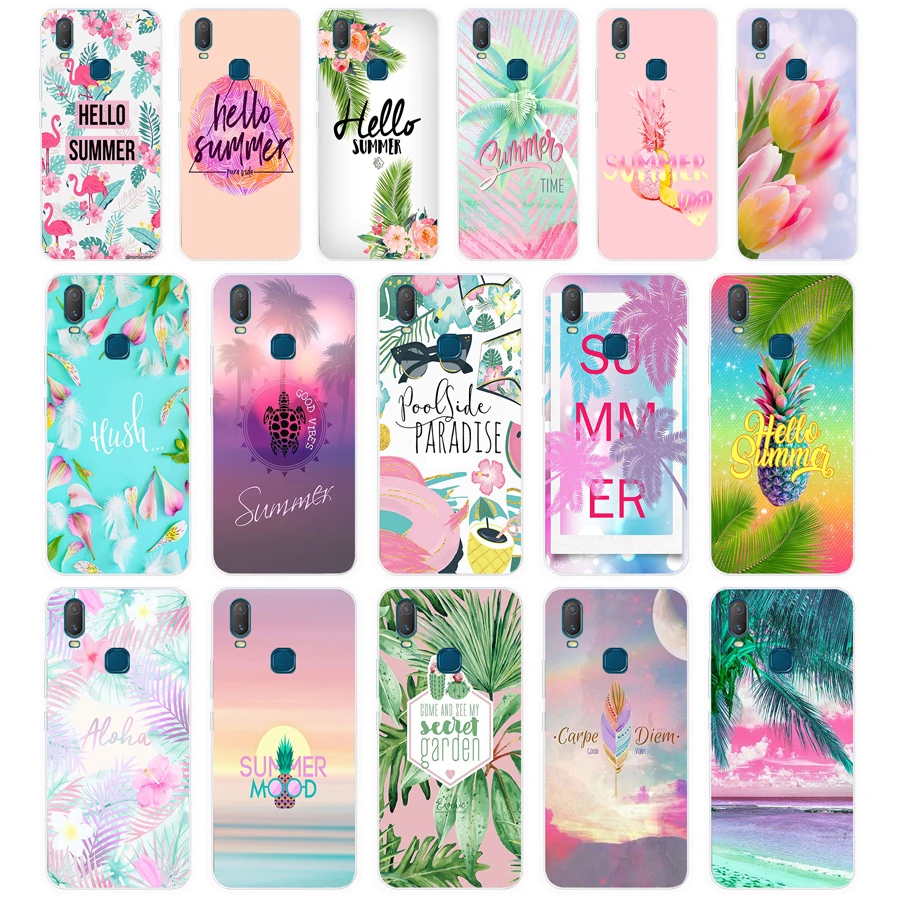 311FG Cool in summer gift Soft Silicone Tpu Cover phone Case for VIVO Y3 Y11 Y12 Y15 Y17 Neo Pro Case