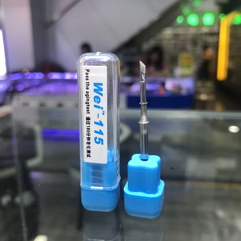 OEM C115 سبيكة لحام تلميح محطات سكين عازمة نصائح مخروطية ل sugun T36 و NT115-A مقبض T115 مقبض استبدال نصائح