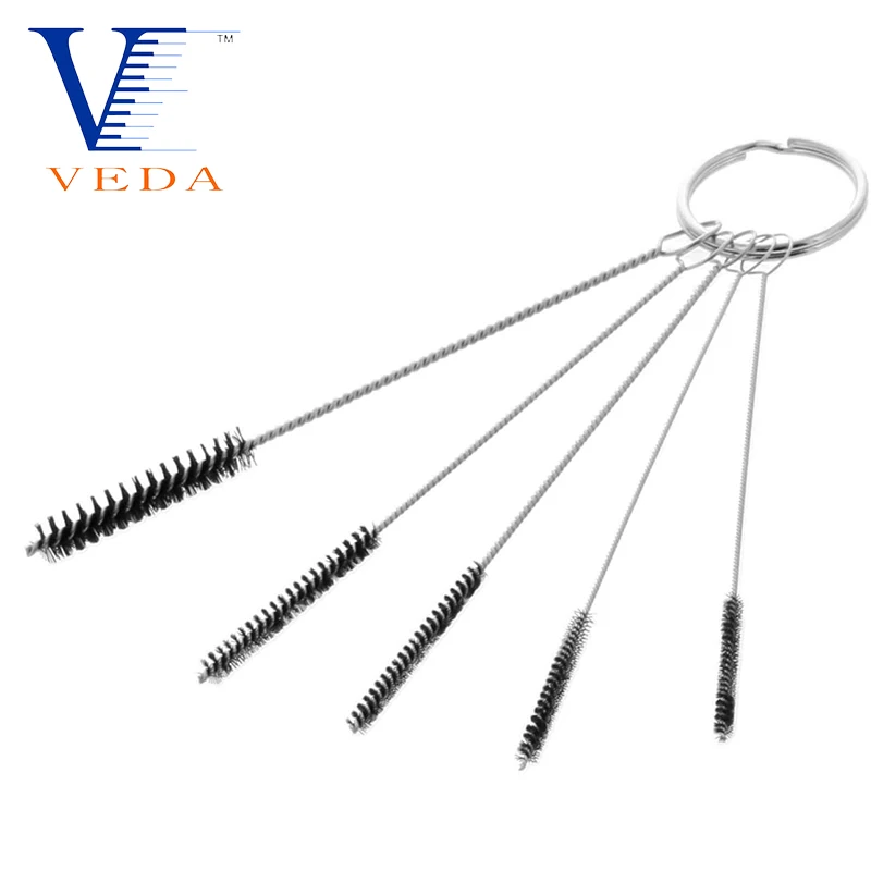 VEDA Airbrush Cleaning Kit Spray Gun Accessories with Cleaning Needle and Brush Suitable for Airbrush Cleaning