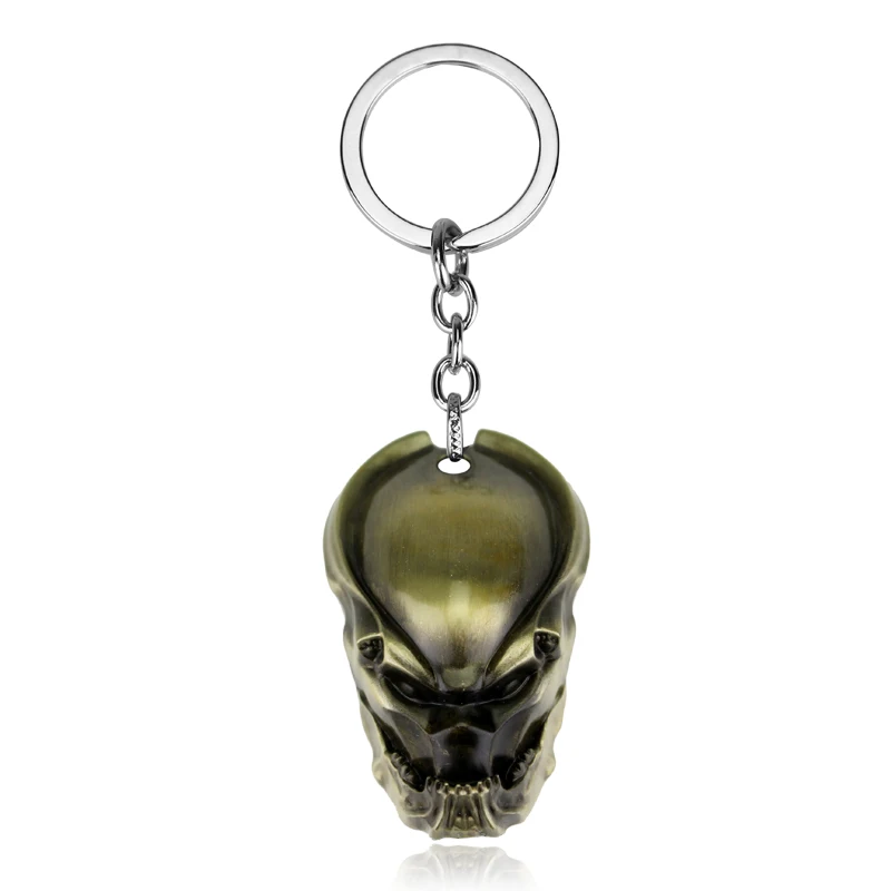 Movie Alien Vintage AVP Ornaments Alien Predator Keychains Classic accessories for Women men Jewelry Metal Keyrings-50