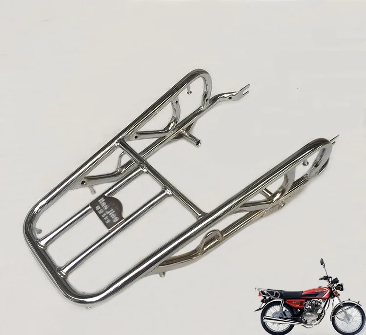 CG125 tył motocykla pole stojak motocykl tylnym siedzeniu bagażnik półka dla CG125 Honda mężczyzna rower