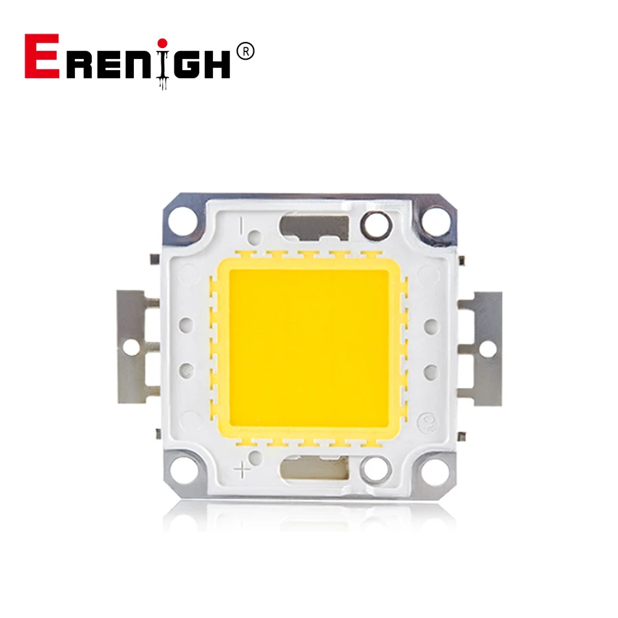 Chip LED COB de alta potencia, 10W, 9-12V, 20W, 30W, 50W, 100W, 30-36V, cuentas, blanco cálido, para bricolaje