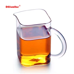 Handmade Heat-Resisting Glass teapot mug 250ml,Cha hai Gongdao Teacup Fair mug,kung fu tea cups teaset gongdao bei tea cup