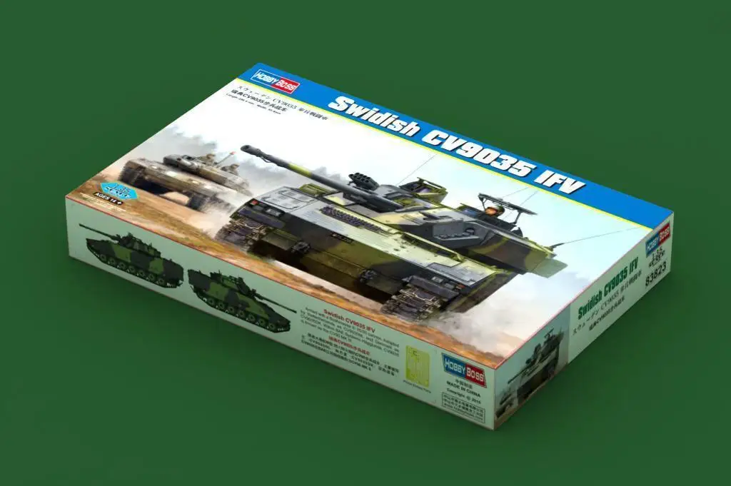 

Hobbyboss model 1/35 83823 Model Kit Scale Swidish CV90-35 IFV