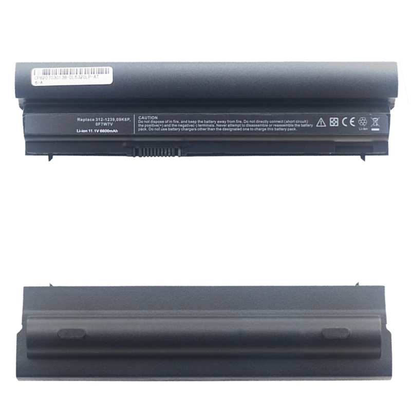 Imagem -06 - Nova Bateria de Laptop com Células de 6600mah para Computador Dell Latitude E6220 E6320 E6430s E6120 E6230 E6320xfr E6330 09k6p de Alta Qualidade