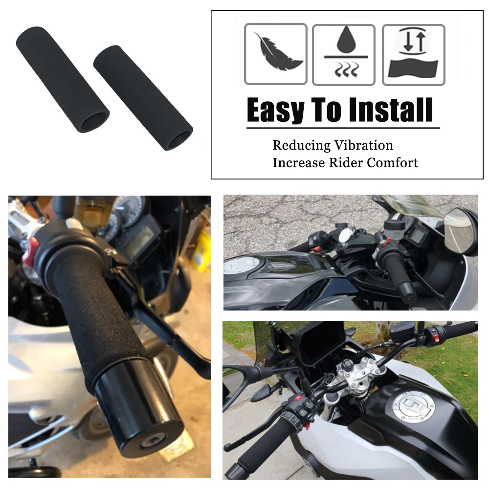 Motorcycle Anti-Slip Handlebar Handle Grip Cover For BMW R1250GS Adventure R1200GS/adv F850GS F750GS F650GS R1200RT G310GS G310R