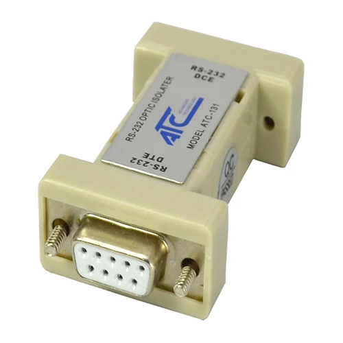 ATC-131 RS232 to 232 Adapter Serial Photoelectric Converter Monitoring Equipment Security Traffic Accessories RS-232 Isolator