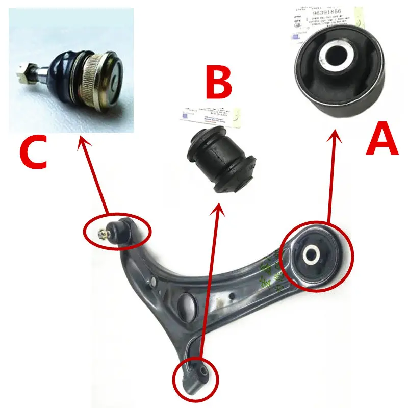 Car Front Low Control Arm Bush Joint For Geely Mk SC6 GC6