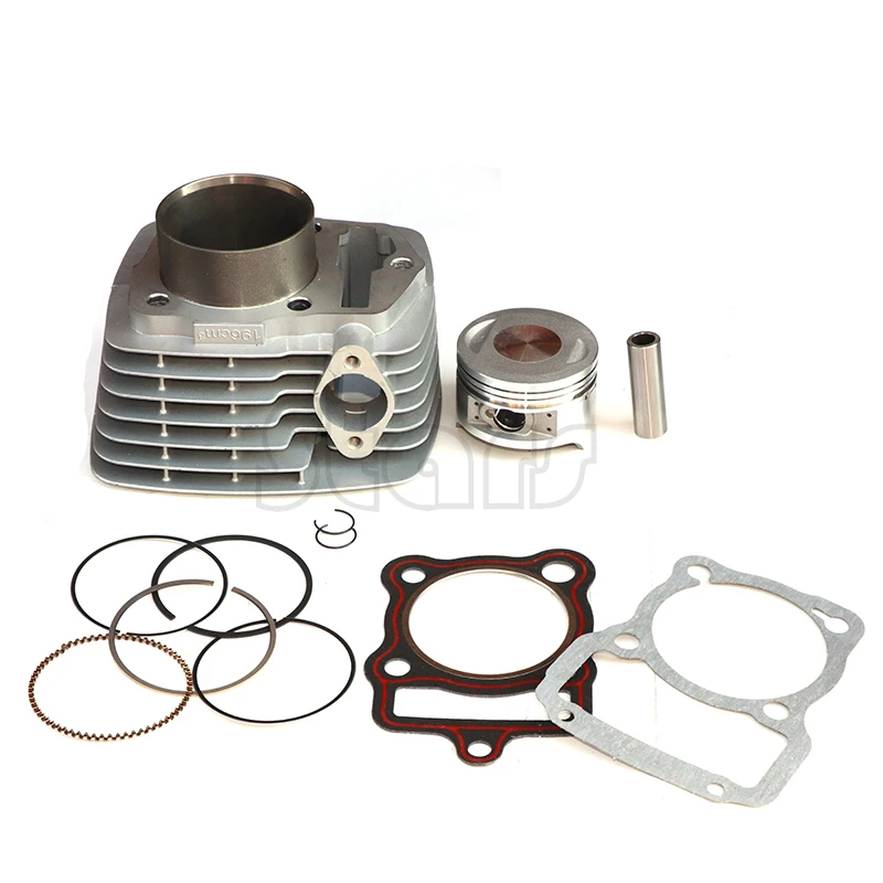 Motorcycle Cylinder Piston Ring Gasket Kit 63.5mm Bore 196cm3 for Lifan CB200 WY196 CB 200 WY 196 200cc Off Road Dirt Bike