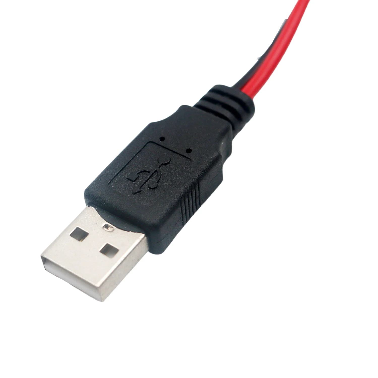 1 قطعة USB الذكور إلى التمساح كليب USB اختبار كاشف الجهد متر مقياس التيار الكهربائي اختبار سلك محول كابل 50 سنتيمتر