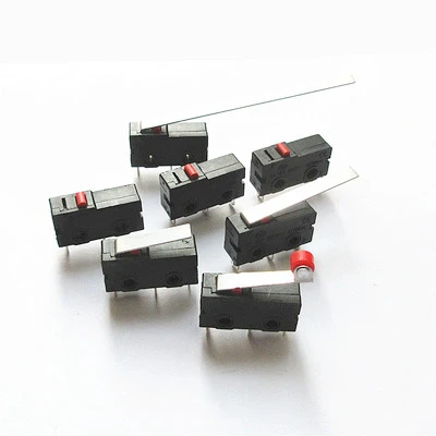 50PCS KW12 Stroke Limit Switch Contact Button KW11-3Z-2 Micro Switch Straight Handle 3PIN 5A 125V250V