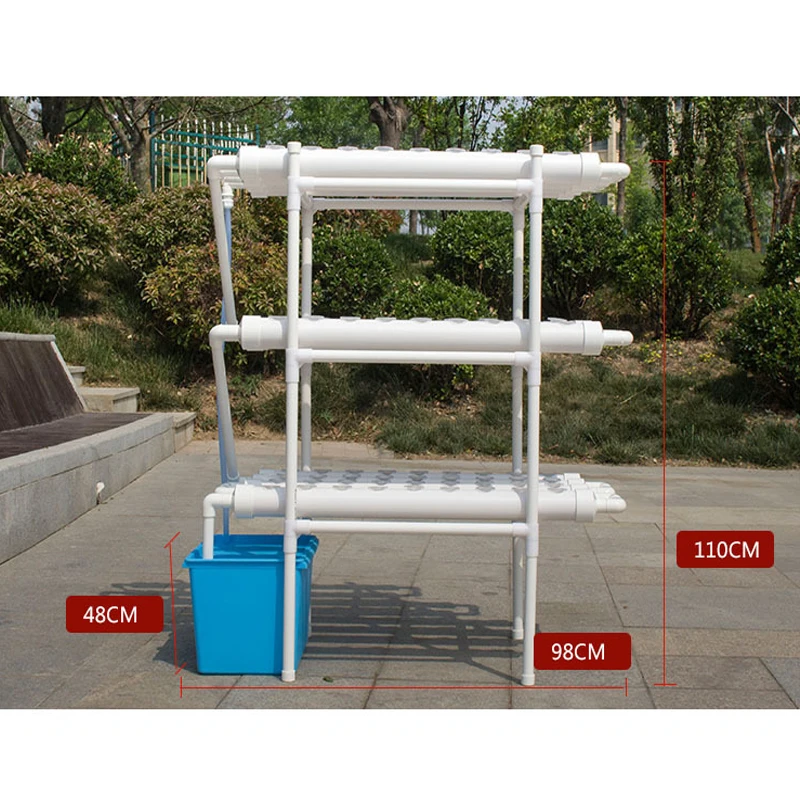 Household Environmental Protection Balcony Hydroponic Vegetable Machinery Soil Cultivation PVC Pipe Machine Balcony Planter