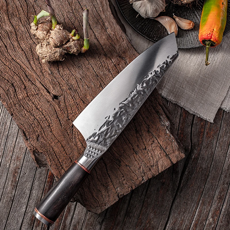 

Liang Da High Carbon Steel Clad Chef Knife Boning Knife Kiritsuke knives Kitchen Knives Meat Cleaver Kitchen Slaughtering Knife