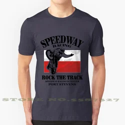 Speedway Racing 100% Cotton T-Shirt Motorcycle Speedway Motorsport Motorcycle Racing Motorcyclist Icespeedway Dirt Track Jawa