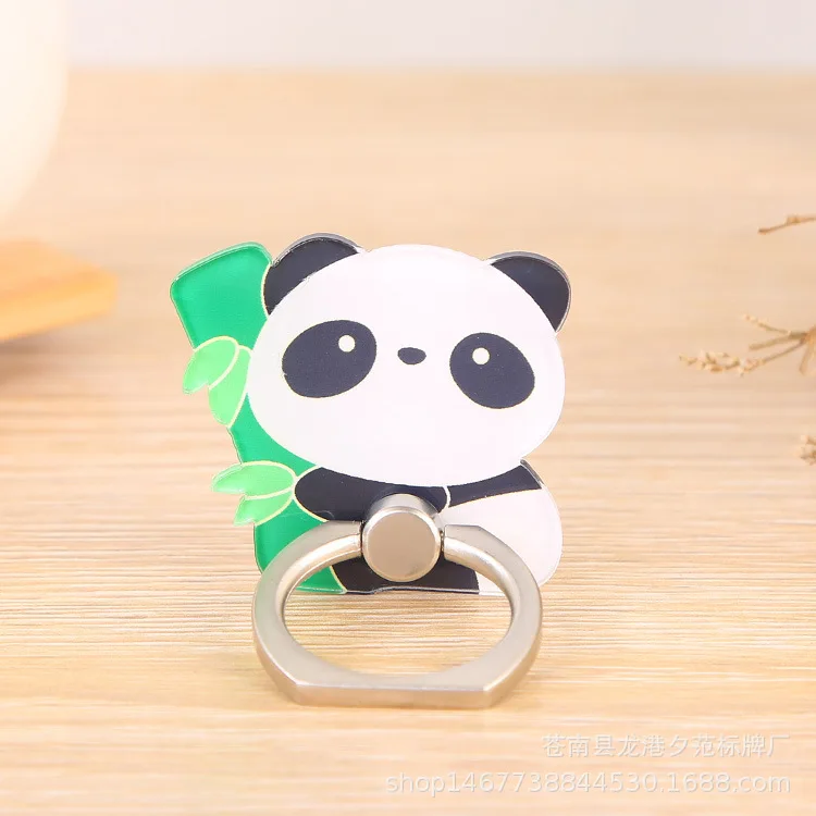 Leuke Mobiele Telefoon Ring Gesp Cartoon Panda Mobiele Telefoon Ring Houder Mobiele Telefoon Houder