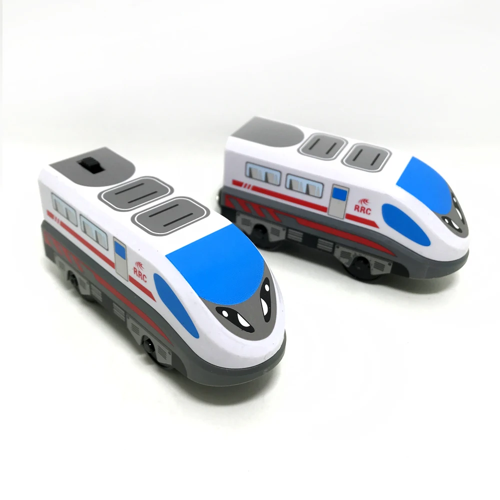 w-10 Free shipping Kids Electric Train Toys Magnetic Slot Diecast Electronic Toy Birthday Gifts For Kids FIT wooden track