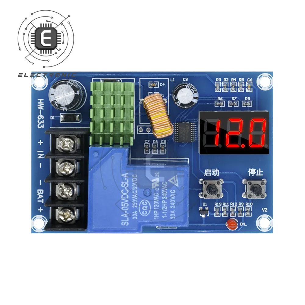 DC 6-60V XH-M604 Lead-Acid Battery Lithium Battery Charge Control Module Charge Controller Protection Board Dwitch 12V 24V 48V