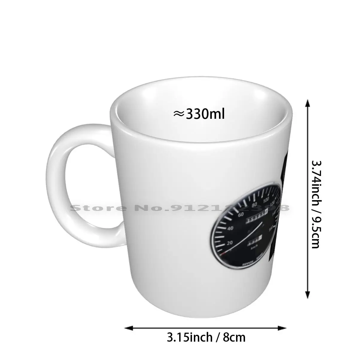 Gn 250 1997 Ceramic Mugs Coffee Cups Milk Tea Mug Motorcycle Motorbike Dials Creative Trending Vintage Gift Bottle Cup